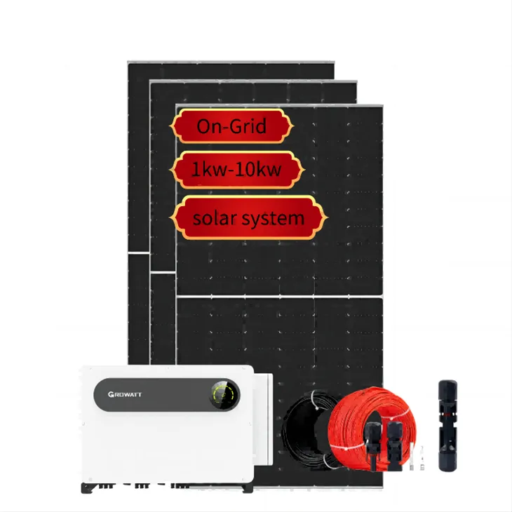 বাড়িতে ব্যবহারের জন্য -গ্রিড সোলার এনার্জি সিস্টেম চালু করুন৷